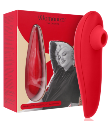 WOMANIZER - MARILYN MONROE CLASSIC 2 ESTIMULADOR DE CLÍTORIS ROJO INTENSO