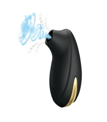 PRETTY LOVE - ONDAS ESTIMULADORAS-MASAJEADOR DE LUJO RECARGABLE NEGRO