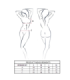 PASSION - INTIMARI SET SUJETADOR + BRAGAS NEGRO S/M