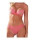PASSION - INTIMARI SET SUJETADOR + BRAGAS ROSA S/M