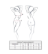 PASSION - TIVOLEA SET SUJETADOR + TANGA NEGRO L/XL