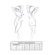 PASSION - BELISSANA SET SUJETADOR + TANGA BLANCO S/M
