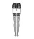 LIVCO CORSETTI FASHION - JELLY LC 90673 LIGUERO + MEDIAS NEGRO S/M