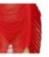 SUBBLIME - 954253 VESTIDO DE FLECOS + TANGA ROJO L/XL
