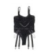 SUBBLIME - 954260 BODY CON CADENAS + LIGUEROS NEGRO S/M