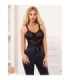 SUBBLIME - 954260 BODY CON CADENAS + LIGUEROS NEGRO S/M