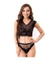 LIVCO CORSETTI FASHION - ELIN LC 20212 SUJETADOR + PANTIES NEGRO L/XL