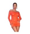 CHILIROSE - CR 4859 MINI VESTIDO NARANJA M
