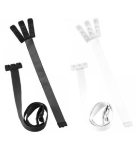 BYE-BRA - ADAPTADOR SUJETADOR ESPALDA ABIERTA NEGRO & BLANCO