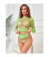 SUBBLIME - 952211 SET DE REJILLA 2 PIEZAS DE MANGA LARGA VERDE TALLA ÚNICA