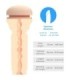 KIIROO - FEEL STROKER MASTURBADOR TRASERO EXTRA APRETADO NATURAL