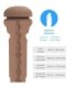 KIIROO - FEEL STROKER MASTURBADOR TRASERO EXTRA APRETADO MULATO