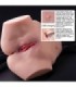 XISE - TRACY VIBRATING MASTURBADOR VAGINA Y ANO REALÍSTICO MULTIPOSICIÓN CON VIBRACIÓN