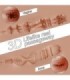 XISE - TRACY VIBRATING MASTURBADOR VAGINA Y ANO REALÍSTICO MULTIPOSICIÓN CON VIBRACIÓN