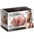 XISE - FENNIE SHAKING MASTURBADOR VAGINA Y ANO REALÍSTICO MULTIPOSICIÓN CON VIBRACIÓN
