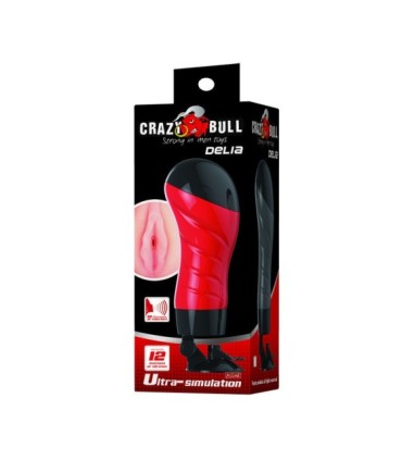CRAZY BULL - VAGINA CON BASE MASTURBADOR VOZ