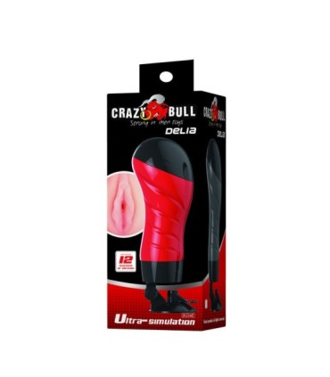 CRAZY BULL - FLORA VAGINA CON BASE MASTURBADOR VOZ