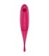SATISFYER - TWIRLING PRO ESTIMULADOR Y VIBRADOR ROJO