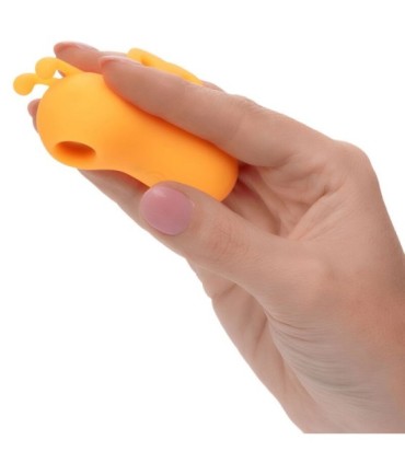 CALEXOTICS - NEON VIBES THE BUZZING VIBE ESTIMULADOR DE DEDO 10 VIBRACIONES NARANJA