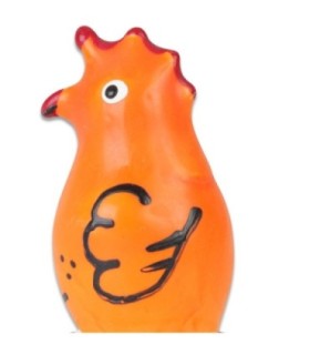 CONDOMERIE - PRESERVATIVO DECORATIVO PINTADO A MANO GALLO MODELO 1