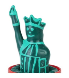 CONDOMERIE - PRESERVATIVO DECORATIVO PINTADO A MANO ESTATUA DE LA LIBERTAD MODELO 1