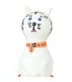 CONDOMERIE - PRESERVATIVO DECORATIVO PINTADO A MANO GATO BLANCO