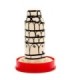 CONDOMERIE - PRESERVATIVO DECORATIVO PINTADO A MANO TORRE DE PISA