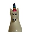 CONDOMERIE - PRESERVATIVO DECORATIVO PINTADO A MANO ARCOÍRIS UNICORNIO