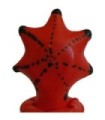 CONDOMERIE - PRESERVATIVO DECORATIVO PINTADO A MANO ESTRELLA DE MAR