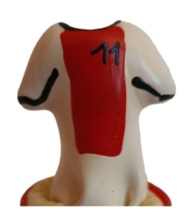 CONDOMERIE - PRESERVATIVO DECORATIVO PINTADO A MANO CAMISETA AJAX