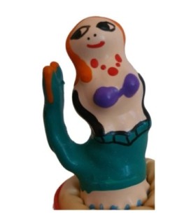 CONDOMERIE - PRESERVATIVO DECORATIVO PINTADO A MANO SIRENA