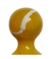 CONDOMERIE - PRESERVATIVO DECORATIVO PINTADO A MANO PELOTA DE TENIS