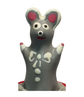 CONDOMERIE - PRESERVATIVO DECORATIVO PINTADO A MANO RATÓN MODELO 2