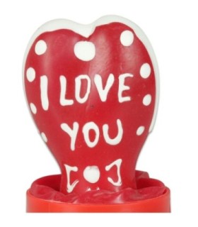 CONDOMERIE - PRESERVATIVO DECORATIVO PINTADO A MANO CORAZÓN - TE AMO MODELO 2