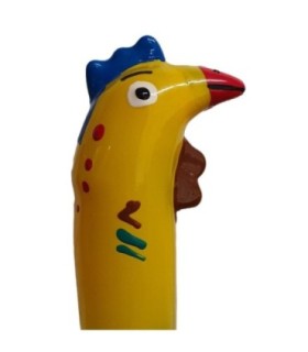 CONDOMERIE - PRESERVATIVO DECORATIVO PINTADO A MANO GALLO MODELO XL