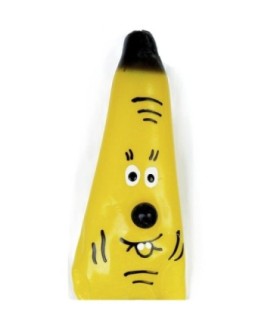 CONDOMERIE - PRESERVATIVO DECORATIVO PINTADO A MANO PLÁTANO MODELO XL