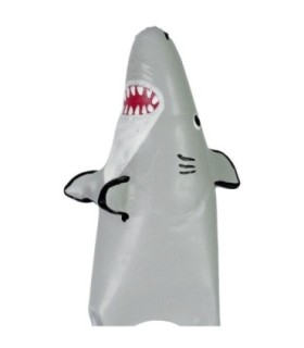 CONDOMERIE - PRESERVATIVO DECORATIVO PINTADO A MANO TIBURÓN MODELO XL
