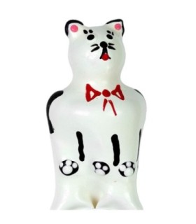 CONDOMERIE - PRESERVATIVO DECORATIVO PINTADO A MANO GATO MODELO XL