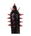 CONDOMERIE - PRESERVATIVO DECORATIVO PINTADO A MANO CACTUS NEGRO XL