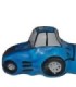 CONDOMERIE - PRESERVATIVO DECORATIVO PINTADO A MANO TRACTOR AZUL XL