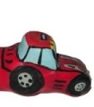 CONDOMERIE - PRESERVATIVO DECORATIVO PINTADO A MANO TRACTOR ROJO XL