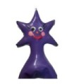 CONDOMERIE - PRESERVATIVO DECORATIVO PINTADO A MANO ESTRELLA FELIZ XL