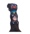 CONDOMERIE - PRESERVATIVO DECORATIVO PINTADO A MANO PERRO SALCHICHA MARRÓN XL
