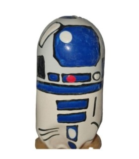 CONDOMERIE - PRESERVATIVO DECORATIVO PINTADO A MANO ROBOT XL