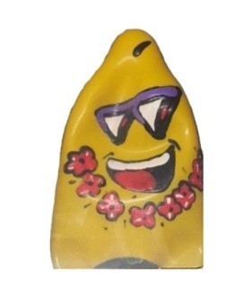 CONDOMERIE - PRESERVATIVO DECORATIVO PINTADO A MANO FRIKI TIKI XL