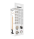BASECOCK - VIBRADOR REALÍSTICO CONTROL REMOTO NATURAL 19.5 CM -O- 4 CM