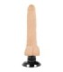 BASECOCK - VIBRADOR REALÍSTICO 2-1 NATURAL 18.5 CM -O- 4 CM