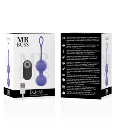 MR BOSS - DUMAS KEGEL BOLAS VIBRADORAS CONTROL REMOTO