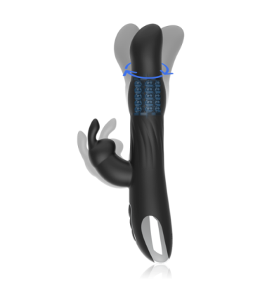 BRILLY GLAM - MOEBIUS RABBIT VIBRATOR & ROTATOR COMPATIBLE CON WATCHME WIRELESS TECHNOLOGY