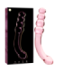 NEBULA SERIES BY IBIZA - MODELO 14 DILDO CRISTAL ROSA 18.5 CM -O- 3 CM